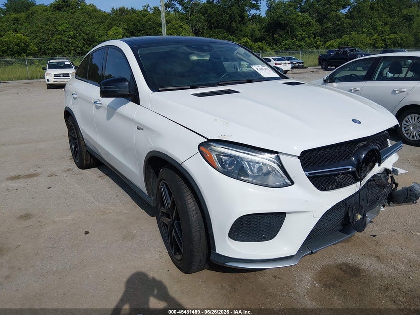 2017 Mercedes-benz Amg gle coupe VIN 4JGED6EB9HA060965 — IAAI salvage auction photo