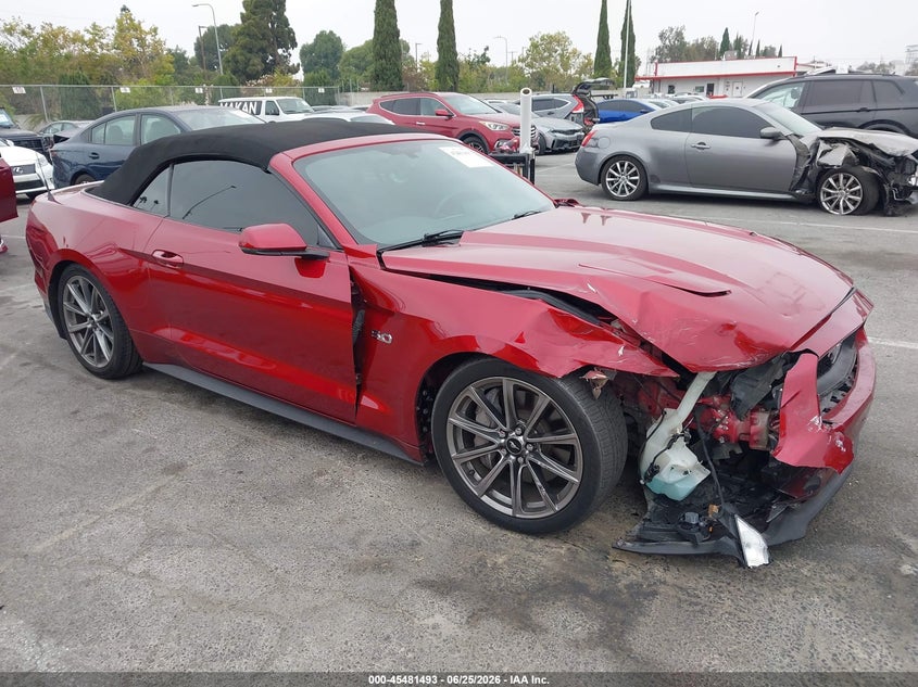 2016 Ford Mustang VIN 1FATP8FF6G5226338 — IAAI salvage auction photo