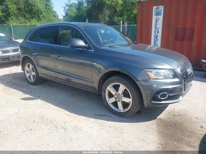 2012 Audi Q5 VIN WA1DKAFP0CA093455 IAAI salvage auction — REAR END, Clear-Dealer Only (West Virginia), sold $1,000 on 2026-07-23 (photo 1)