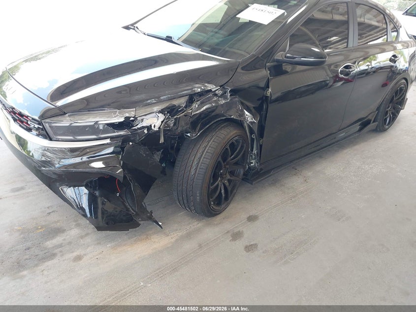 2023 Kia Forte VIN 3KPF44AC4PE608300 IAAI salvage auction — LEFT FRONT, Certificate Of Destruction (Florida), sold $4,775 on 2026-07-24 (photo 6)