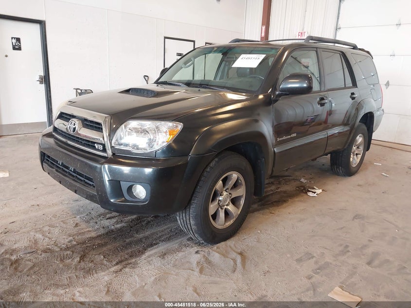 2006 Toyota 4runner VIN JTEBT14R568029496 IAAI salvage auction — NORMAL WEAR, Clear (Michigan), sold $2,800 on 2026-07-21 (photo 2)