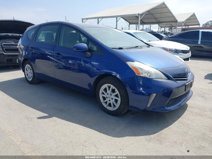 2014 Toyota Prius v VIN JTDZN3EU8E3290547 IAAI salvage auction — UNKNOWN, Clear - Dealer Only (California), sold $300 on 2026-07-29 (photo 1)