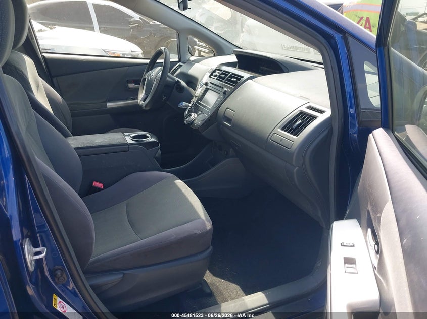 2014 Toyota Prius v VIN JTDZN3EU8E3290547 IAAI salvage auction — UNKNOWN, Clear - Dealer Only (California), sold $300 on 2026-07-29 (photo 5)