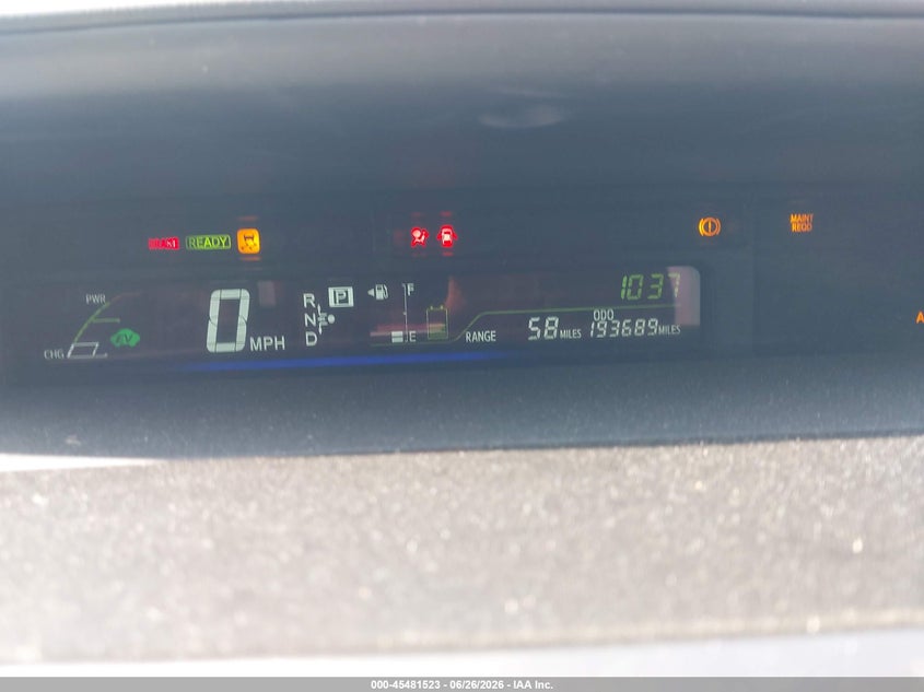 2014 Toyota Prius v VIN JTDZN3EU8E3290547 IAAI salvage auction — UNKNOWN, Clear - Dealer Only (California), sold $300 on 2026-07-29 (photo 7)