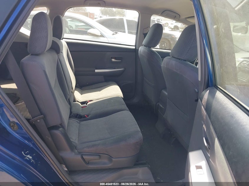 2014 Toyota Prius v VIN JTDZN3EU8E3290547 IAAI salvage auction — UNKNOWN, Clear - Dealer Only (California), sold $300 on 2026-07-29 (photo 8)