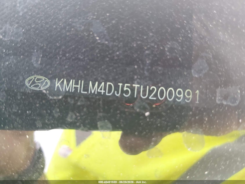 2026 Hyundai Elantra VIN KMHLM4DJ5TU200991 IAAI salvage auction — FRONT END, Certificate Of Destruction (Florida), sold $5,075 on 2026-07-20 (photo 9)