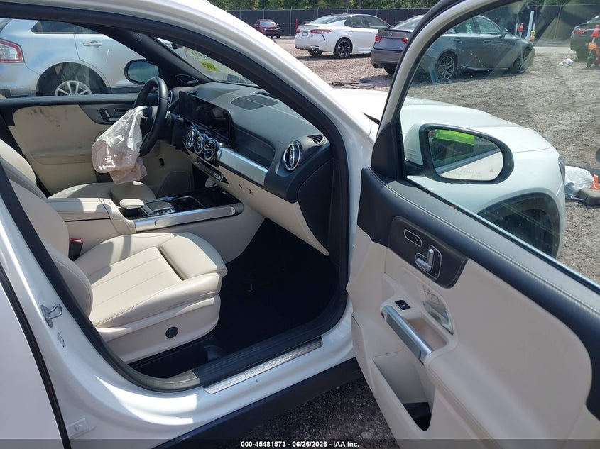 2020 Mercedes-benz Glb VIN W1N4M4HB3LW042059 IAAI salvage auction — FRONT END, Clear (South Carolina), sold $8,600 on 2026-08-01 (photo 5)