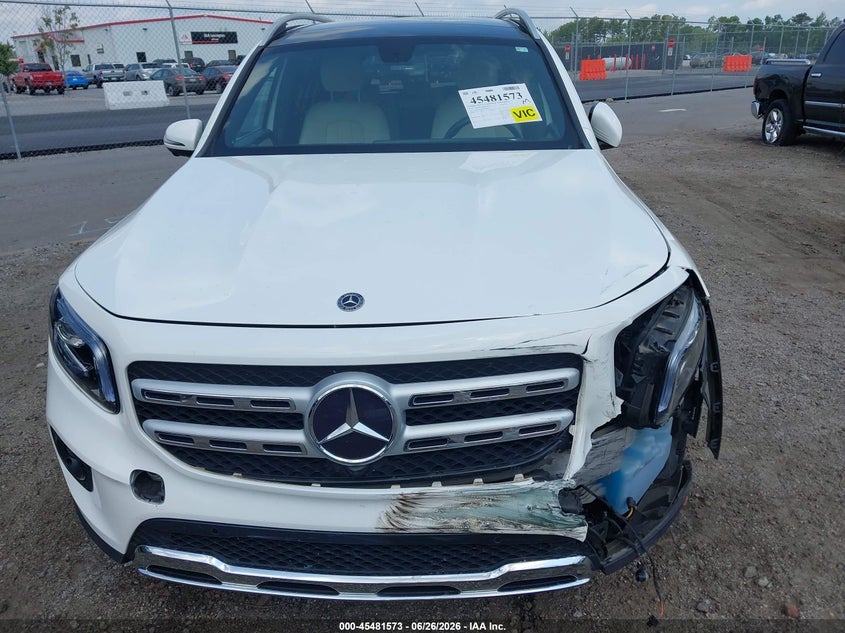 2020 Mercedes-benz Glb VIN W1N4M4HB3LW042059 IAAI salvage auction — FRONT END, Clear (South Carolina), sold $8,600 on 2026-08-01 (photo 6)