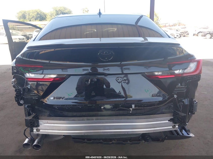 2026 Toyota Camry VIN 4T1DAACK1TU283518 IAAI salvage auction — REAR END, Salvage (California), sold $16,200 on 2026-07-31 (photo 6)