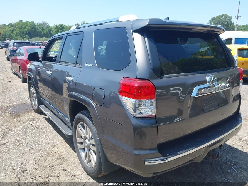 2013 Toyota 4runner VIN JTEBU5JR7D5144611 IAAI salvage auction — FRONT END, Mv-907A (New York), sold $12,200 on 2026-07-28 (photo 3)