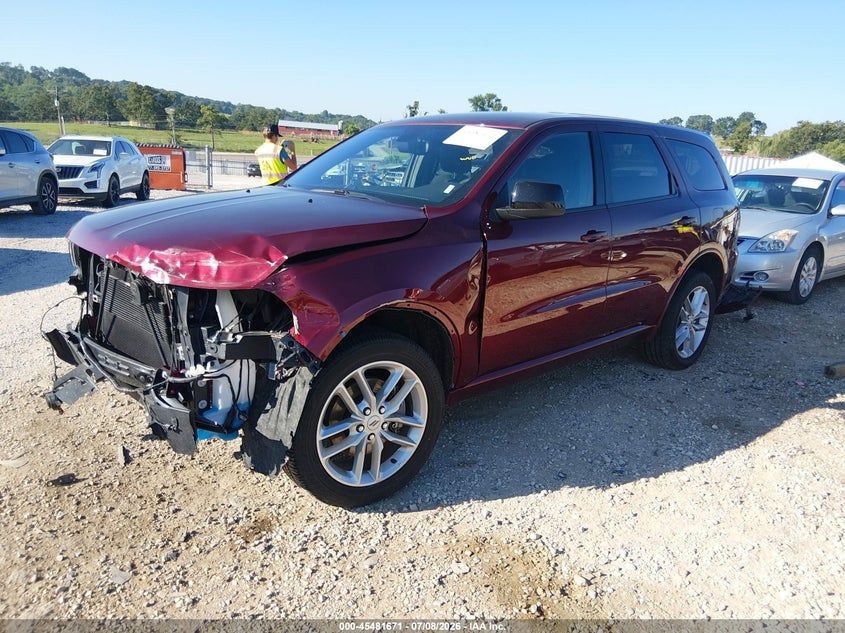 2026 Dodge Durango VIN 1C4RDJDG1TC165745 IAAI salvage auction — FRONT END, Salvage Title, sold $21,550 on 2026-07-29 (photo 2)