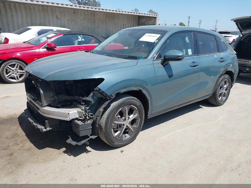 2024 Honda Hr-v VIN 3CZRZ1H77RM755929 IAAI salvage auction — RIGHT SIDE, Salvage Title, sold $7,900 on 2026-07-29 (photo 2)