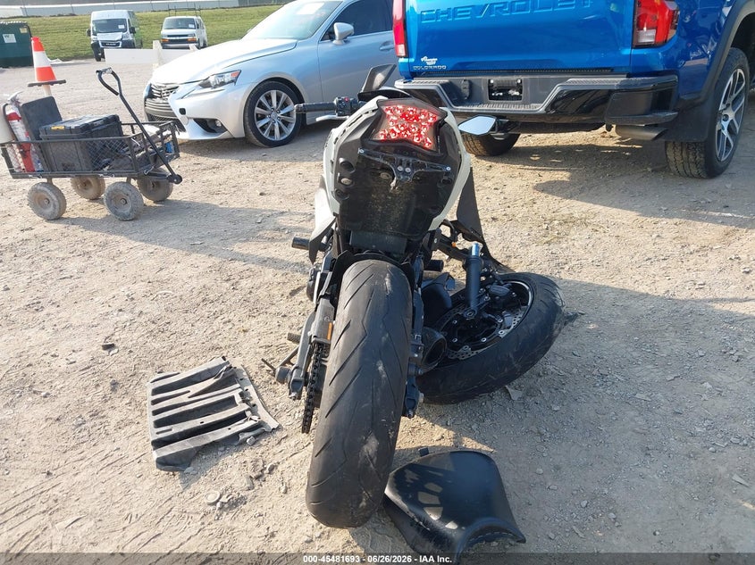 2022 Kawasaki Ninja VIN ML5EXEN1XNDA74409 IAAI salvage auction — ALL OVER, Salvage Title, sold $50 on 2026-07-21 (photo 6)