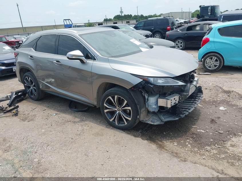 2022 Lexus Rx VIN 2T2HZMAA2NC242210 IAAI salvage auction — FRONT END, Original (Texas), sold $13,000 on 2026-07-29 (photo 1)