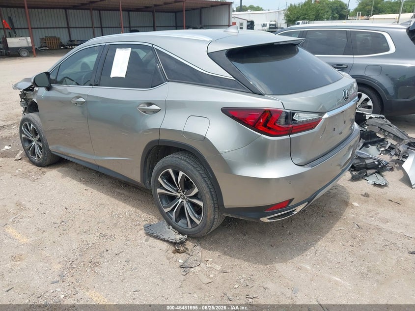 2022 Lexus Rx VIN 2T2HZMAA2NC242210 IAAI salvage auction — FRONT END, Original (Texas), sold $13,000 on 2026-07-26 (photo 3)