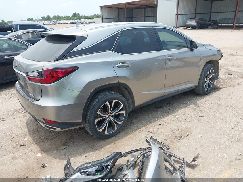 2022 Lexus Rx VIN 2T2HZMAA2NC242210 IAAI salvage auction — FRONT END, Original (Texas), sold $13,000 on 2026-07-26 (photo 4)