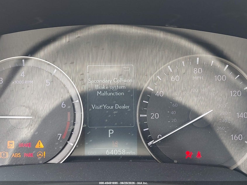 2022 Lexus Rx VIN 2T2HZMAA2NC242210 IAAI salvage auction — FRONT END, Original (Texas), sold $13,000 on 2026-07-26 (photo 7)