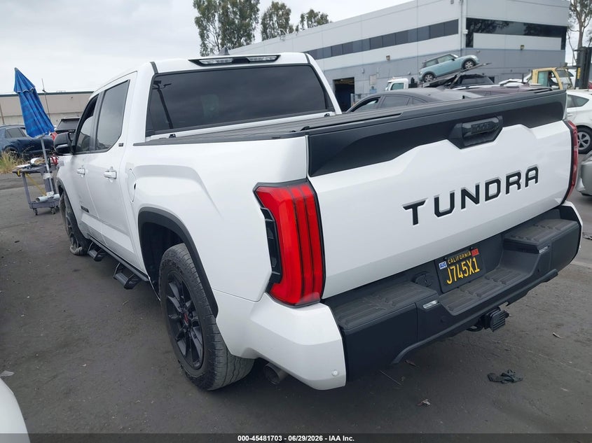 2024 Toyota Tundra VIN 5TFLA5ABXRX039657 IAAI salvage auction — LEFT FRONT, Salvage Certificate (California), sold $550 on 2026-07-29 (photo 3)
