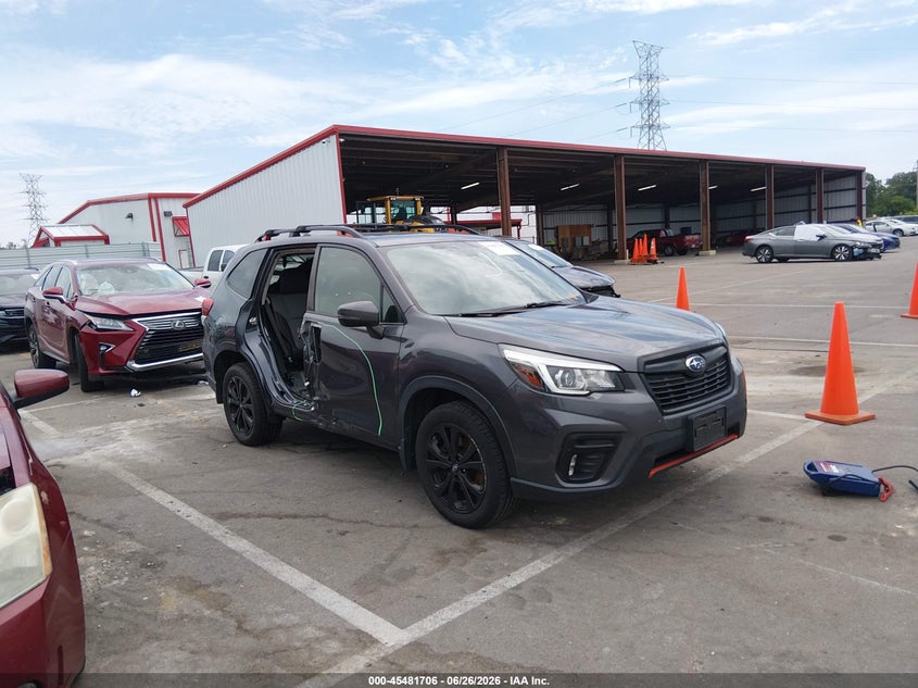 2020 Subaru Forester VIN JF2SKARC0LH454178 IAAI salvage auction — RIGHT SIDE, Salvage (Tennessee), sold $3,650 on 2026-07-21 (photo 1)