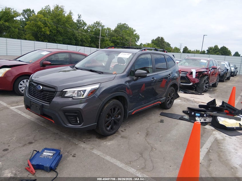 2020 Subaru Forester VIN JF2SKARC0LH454178 IAAI salvage auction — RIGHT SIDE, Salvage (Tennessee), sold $3,650 on 2026-07-21 (photo 2)