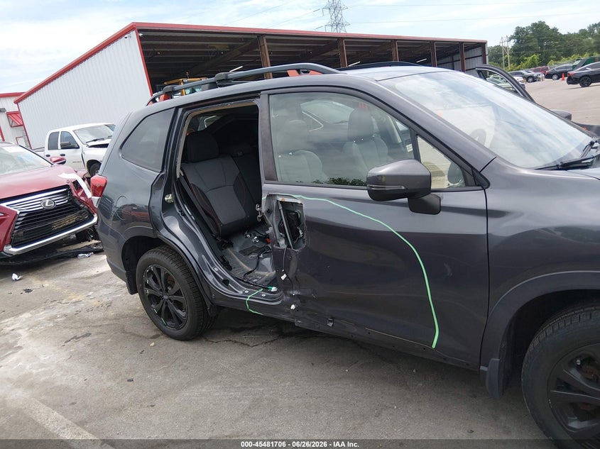 2020 Subaru Forester VIN JF2SKARC0LH454178 IAAI salvage auction — RIGHT SIDE, Salvage (Tennessee), sold $3,650 on 2026-07-21 (photo 6)