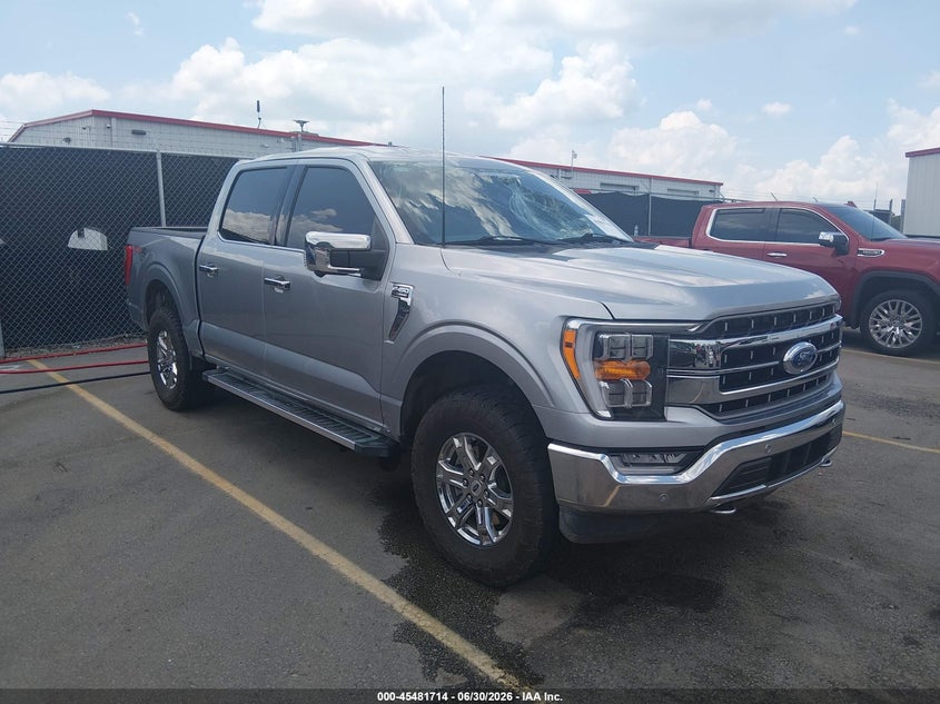 2023 Ford F-150 VIN 1FTFW1E85PKF55098 IAAI salvage auction — STORM DAMAGE, Salvage (South Carolina), sold $15,300 on 2026-07-26 (photo 1)