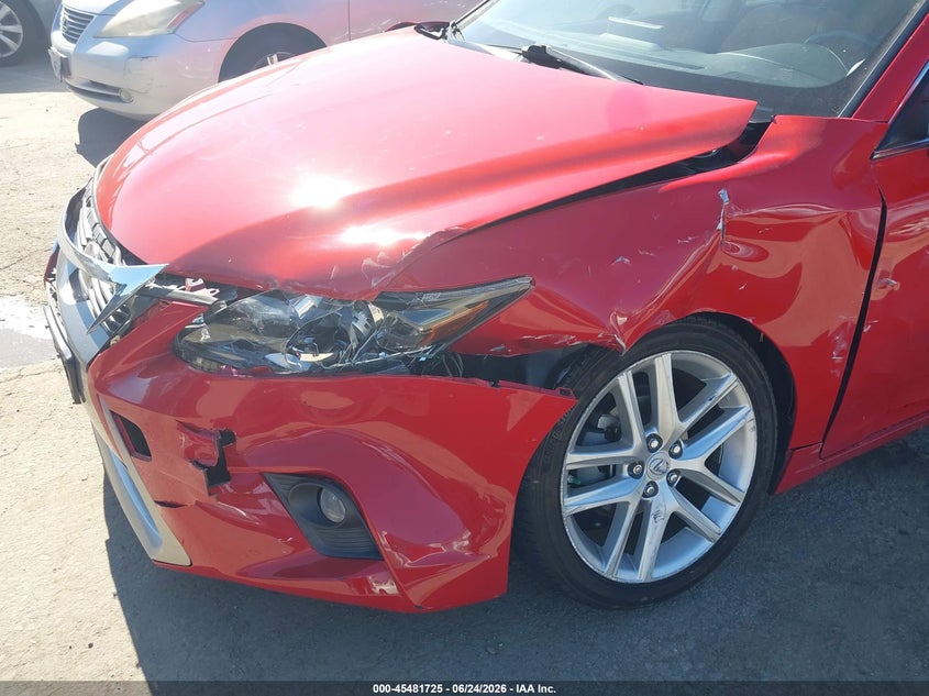 2014 Lexus VIN JTHKD5BH9E2188685 IAAI salvage auction — LEFT FRONT, Salvage (California), sold $3,700 on 2026-07-29 (photo 6)