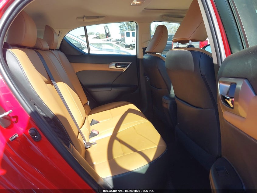 2014 Lexus VIN JTHKD5BH9E2188685 IAAI salvage auction — LEFT FRONT, Salvage (California), sold $3,700 on 2026-07-29 (photo 8)