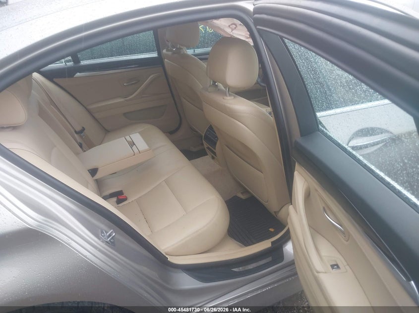 2014 BMW 5er VIN WBA5A7C5XED617132 IAAI salvage auction — LEFT SIDE, Salvage Title, sold $2,625 on 2026-08-05 (photo 8)