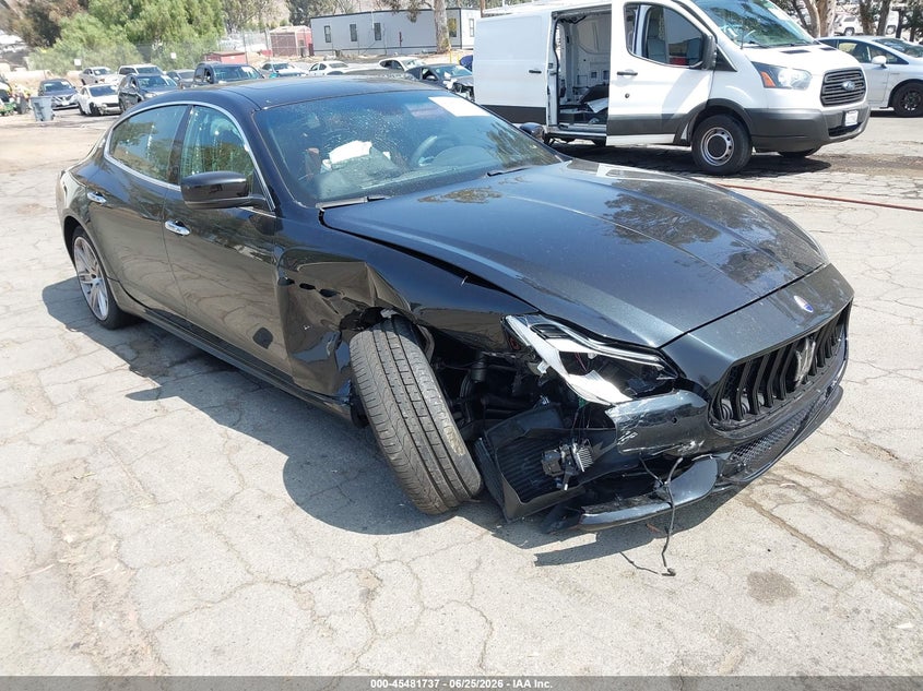 2015 Maserati Quattroporte VIN ZAM56RRA5F1128298 IAAI salvage auction — NORMAL WEAR, Salvage (California), sold $3,600 on 2026-07-14 (photo 1)