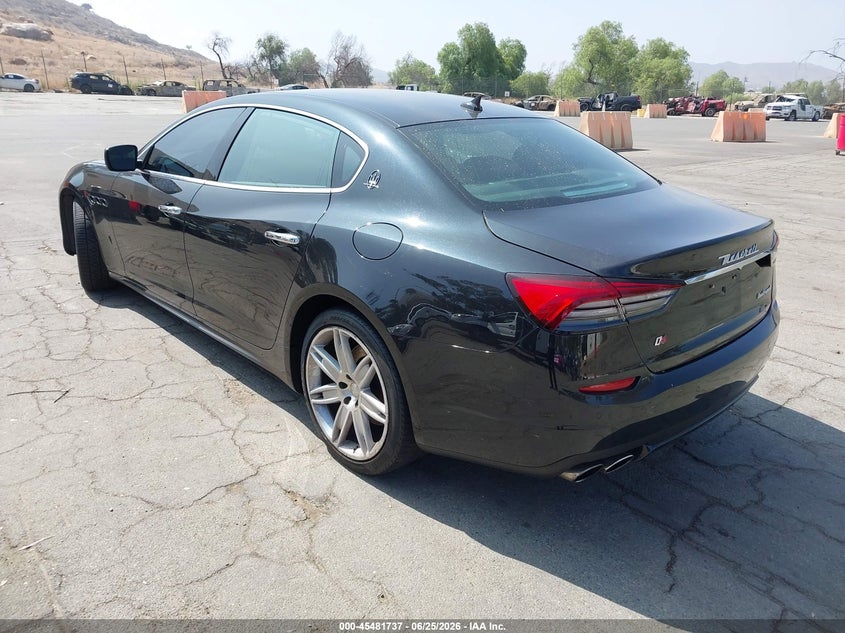 2015 Maserati Quattroporte VIN ZAM56RRA5F1128298 IAAI salvage auction — NORMAL WEAR, Salvage (California), sold $3,600 on 2026-07-14 (photo 3)