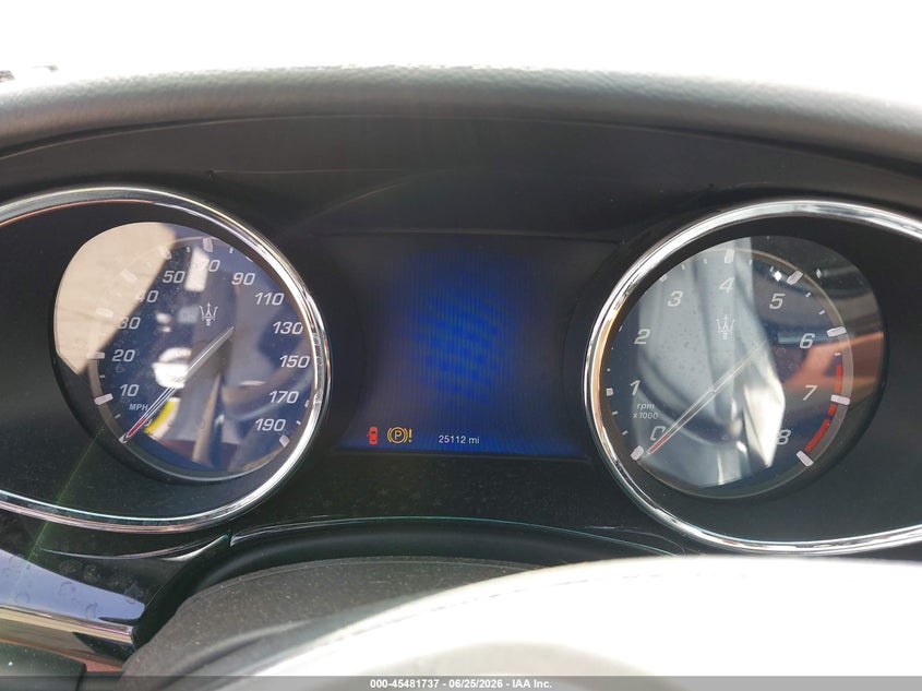 2015 Maserati Quattroporte VIN ZAM56RRA5F1128298 IAAI salvage auction — NORMAL WEAR, Salvage (California), sold $3,600 on 2026-07-14 (photo 7)