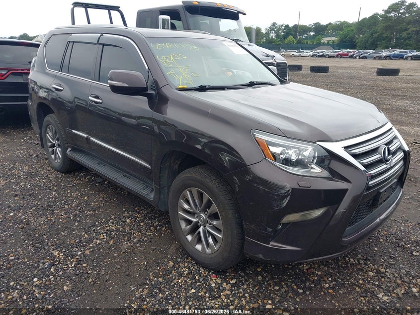 2015 Lexus Gx VIN JTJJM7FX8F5110471 IAAI salvage auction — FRONT & REAR, Salvage Title, sold $14,700 on 2026-07-28 (photo 1)