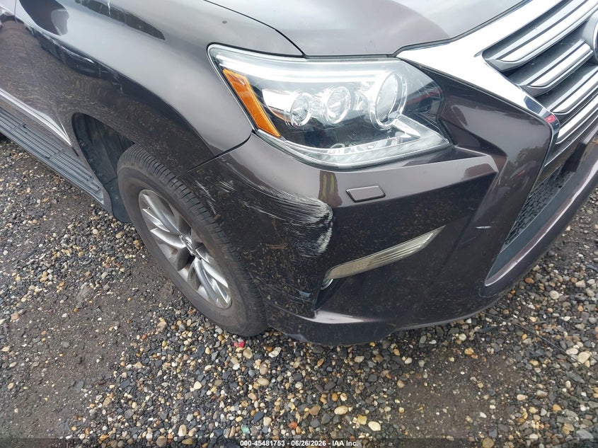 2015 Lexus Gx VIN JTJJM7FX8F5110471 IAAI salvage auction — FRONT & REAR, Salvage Title, sold $14,700 on 2026-07-28 (photo 6)