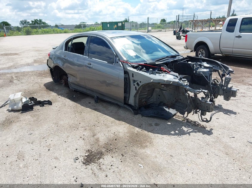 2013 Infiniti G VIN JN1CV6AR7DM770373 IAAI salvage auction — ALL OVER, Junk Bill Of Sale Mv2459 (Wisconsin), sold $275 on 2026-07-07 (photo 1)