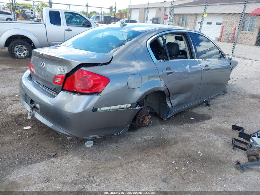 2013 Infiniti G VIN JN1CV6AR7DM770373 IAAI salvage auction — ALL OVER, Junk Bill Of Sale Mv2459 (Wisconsin), sold $275 on 2026-07-07 (photo 4)