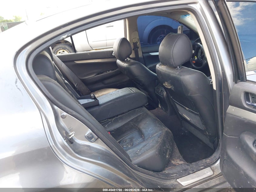 2013 Infiniti G VIN JN1CV6AR7DM770373 IAAI salvage auction — ALL OVER, Junk Bill Of Sale Mv2459 (Wisconsin), sold $275 on 2026-07-07 (photo 8)