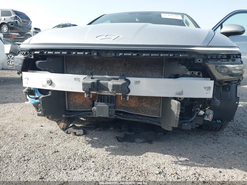2025 Hyundai Sonata VIN KMHL64JAXSA458504 IAAI salvage auction — FRONT END, Enterprise Vehicles Clear Only (Idaho), sold $12,300 on 2026-07-15 (photo 6)