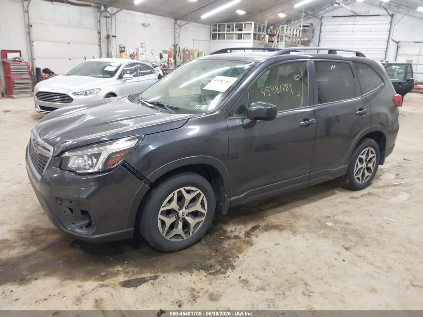 2019 Subaru Forester VIN JF2SKAEC3KH411345 IAAI salvage auction — FRONT END, Wait Title, sold $3,400 on 2026-08-26 (photo 2)