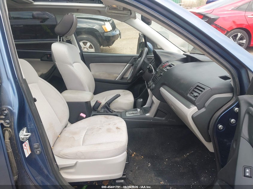 2014 Subaru Forester VIN JF2SJADC6EH445160 IAAI salvage auction — LEFT FRONT, Salvage - Greater Than 75% (Maryland), sold $125 on 2026-07-28 (photo 5)