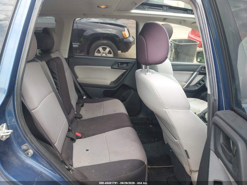 2014 Subaru Forester VIN JF2SJADC6EH445160 IAAI salvage auction — LEFT FRONT, Salvage - Greater Than 75% (Maryland), sold $125 on 2026-07-28 (photo 8)