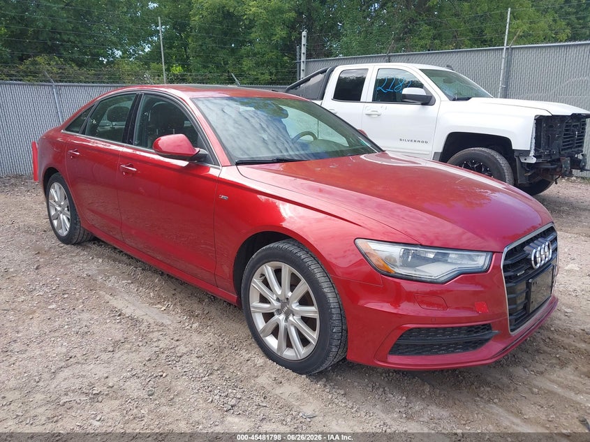 2014 Audi A6 VIN WAUHMAFC4EN062197 IAAI salvage auction — NORMAL WEAR, Salvage Title, sold $4,950 on 2026-07-15 (photo 1)