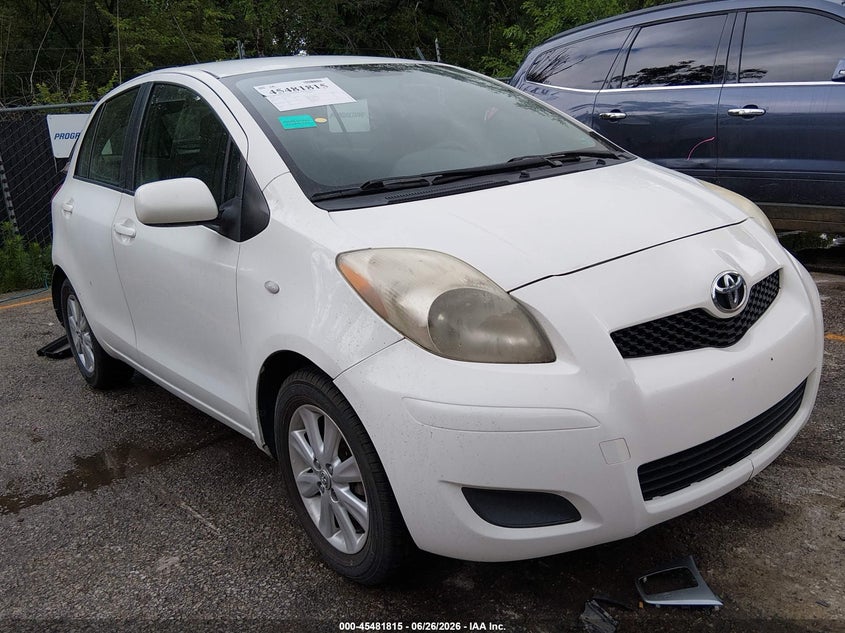 2010 Toyota Yaris VIN JTDKT4K37A5312111 IAAI salvage auction — REAR END, Salvage (Kansas), sold $975 on 2026-07-22 (photo 1)