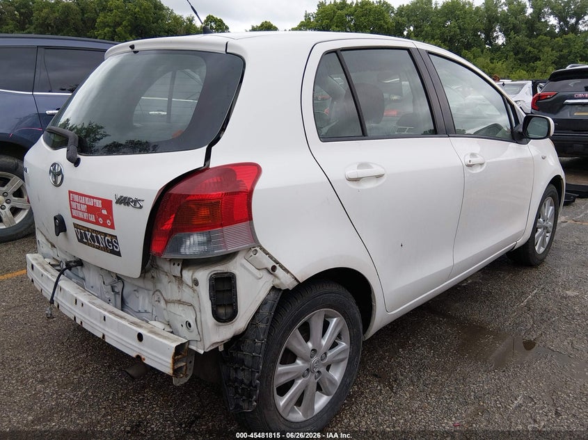 2010 Toyota Yaris VIN JTDKT4K37A5312111 IAAI salvage auction — REAR END, Salvage (Kansas), sold $975 on 2026-07-22 (photo 4)