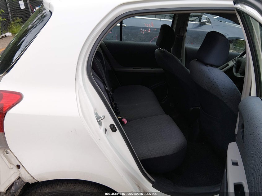 2010 Toyota Yaris VIN JTDKT4K37A5312111 IAAI salvage auction — REAR END, Salvage (Kansas), sold $975 on 2026-07-22 (photo 8)