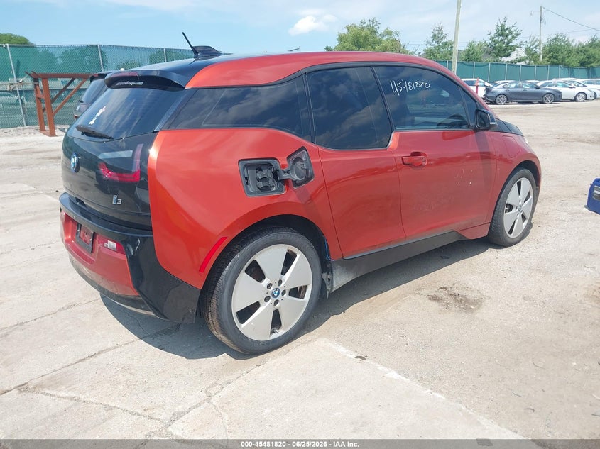 2015 BMW I3 VIN WBY1Z4C58FV502001 IAAI salvage auction — FRONT END, Clear (Indiana), sold $2,900 on 2026-07-21 (photo 4)
