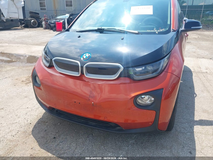 2015 BMW I3 VIN WBY1Z4C58FV502001 IAAI salvage auction — FRONT END, Clear (Indiana), sold $2,900 on 2026-07-21 (photo 6)