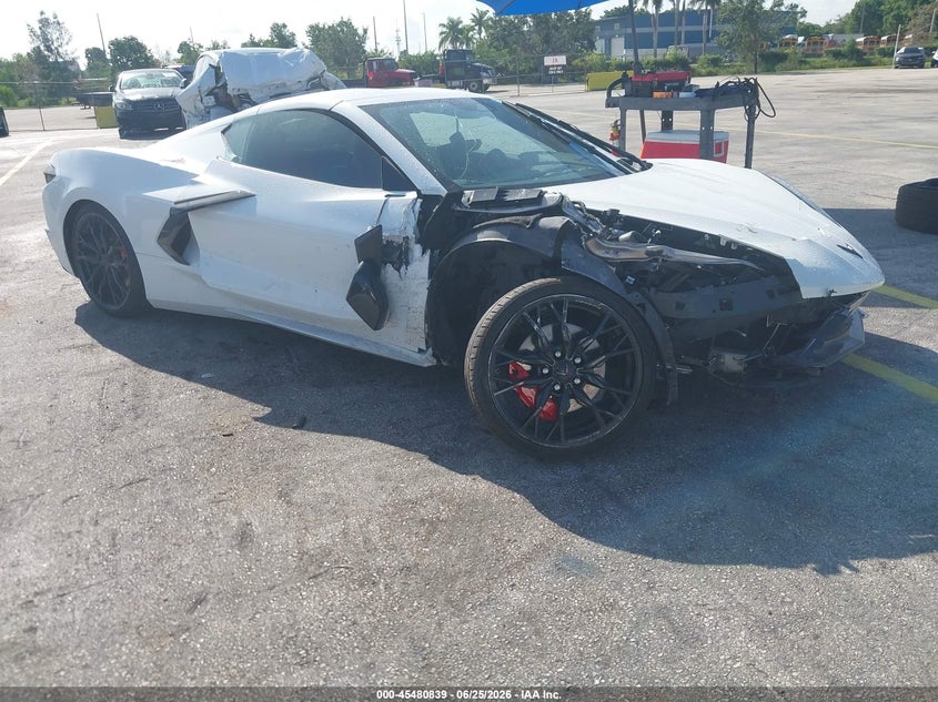 2025 Chevrolet Corvette VIN 1G1YA2D41S5107579 — IAAI salvage auction photo