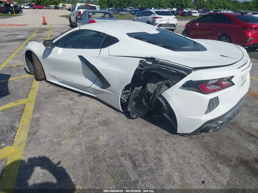 2025 Chevrolet Corvette VIN 1G1YA2D41S5107579 IAAI salvage auction — UNDERCARRIAGE, Salvage Title, sold $18,400 on 2026-07-31 (photo 3)