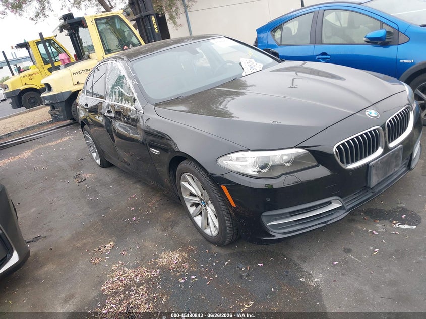 2014 BMW 5er VIN WBA5B1C51ED482634 IAAI salvage auction — SIDE, Salvage Certificate (California), sold $1,050 on 2026-07-10 (photo 1)